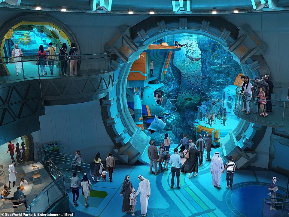 Thủy cung SeaWorld Abu Dhabi